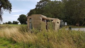 A Type 22 Pillbox at the Stowlangtoft “X” Roads