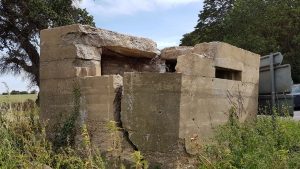 A Type 22 Pillbox at the Stowlangtoft “X” Roads