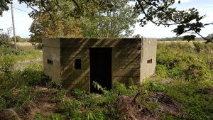 A Type 22 Pillbox at the Stowlangtoft “Y” Junction