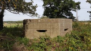 A Type 22 Pillbox at the Stowlangtoft “Y” Junction