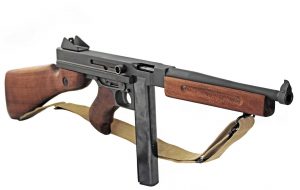 A Thompson submachine gun